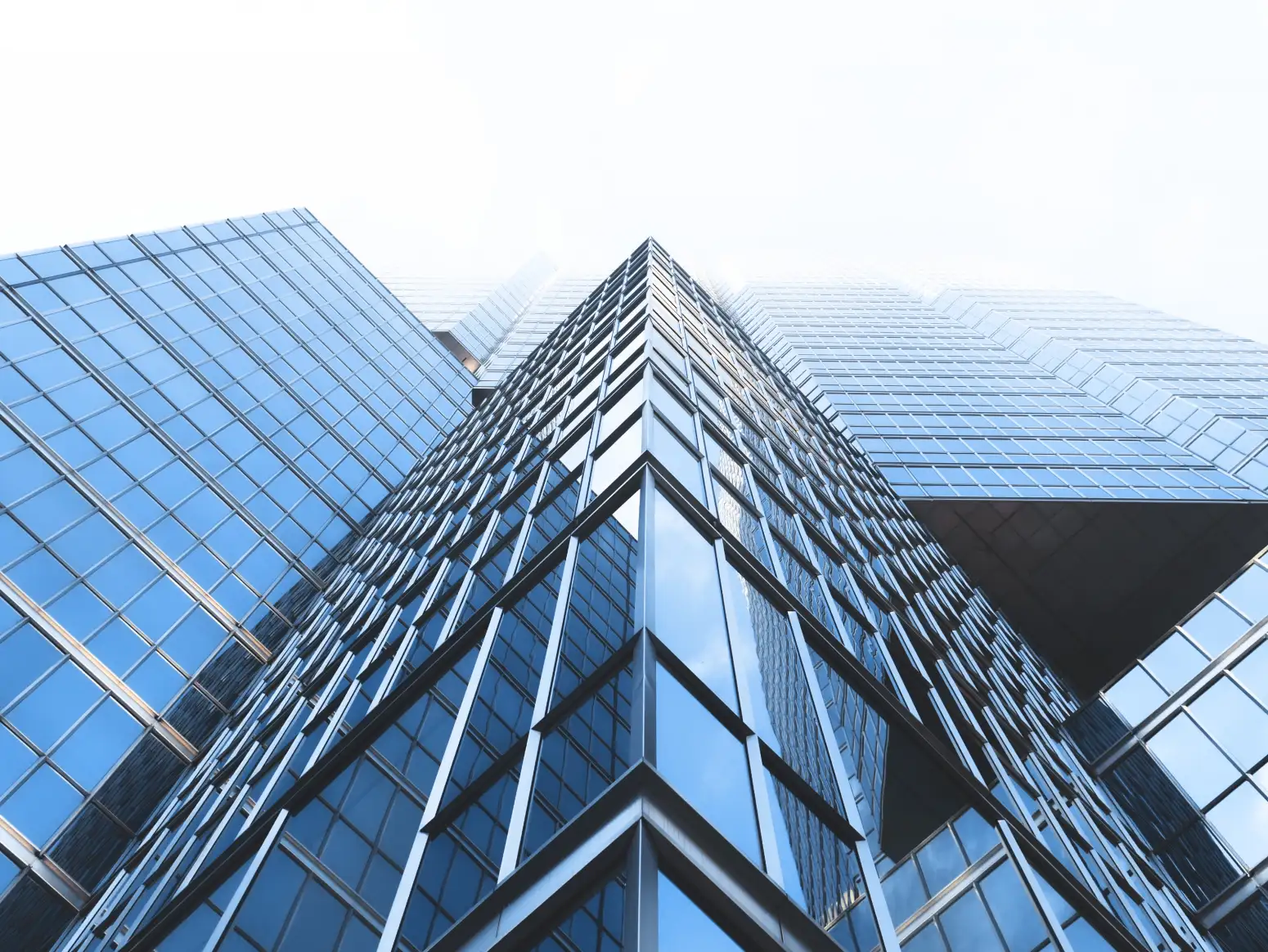 Architecture glass building